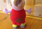 Peppa a Pig Jumping in Muddy Puddles Peppa