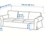 Ektorp 3-seat sofa Image 3