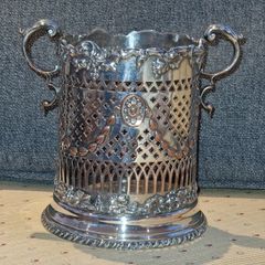 Antique Wine Bottle Holder