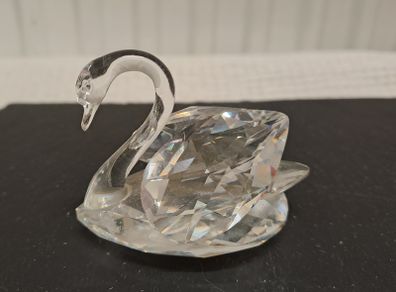 Authentic Swarovski Crystal Swan Figurine