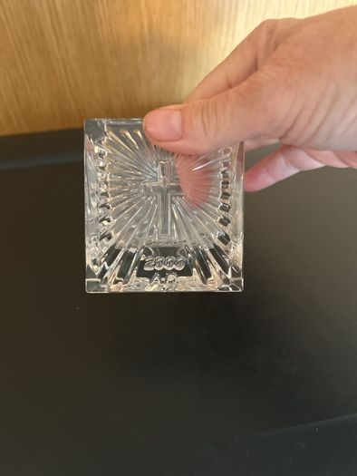 waterford crystal t light holder