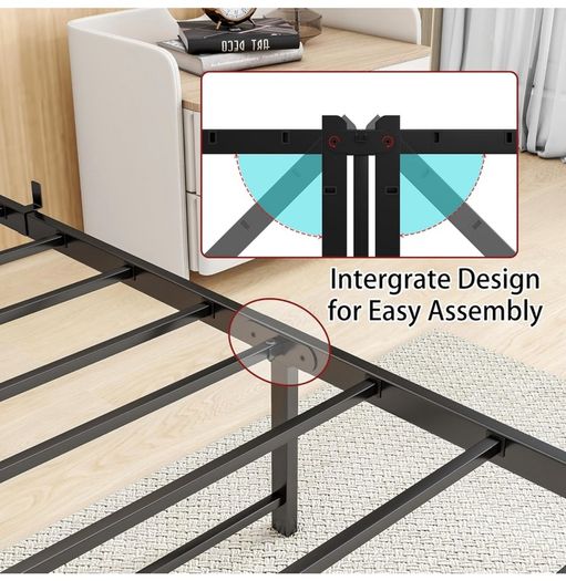 King Size Bed Frame Metal