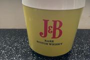 Vintage J&amp;B scotch whisky ice bucket