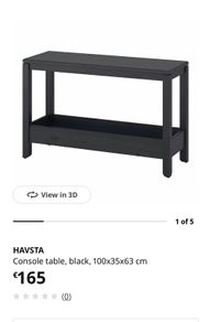 Ikea Havsta Console Table