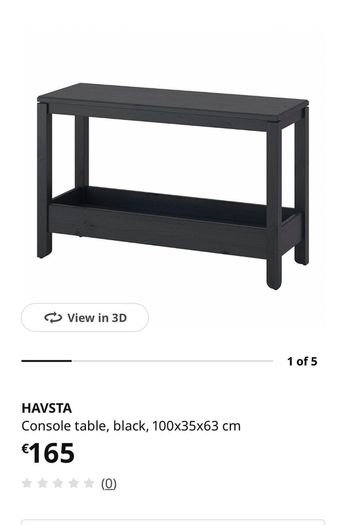 Ikea Havsta Console Table