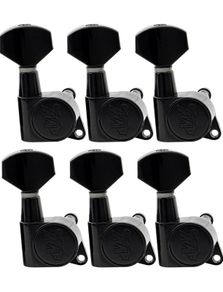 Wilkinson Machine Heads E-Z Loking tuners 6 In line black