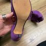 High  heels Clark's size 6 purple suede Image 3