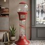 Apollo Spiral Gumball Machine, Red Tower Vending Machine. Retro Game Room & Commercial Display Image 3