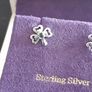 ladies silver earrings Image 2