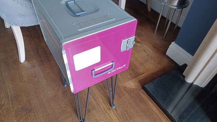 Brand new Air Italy Galley Box Airline Plane Atlas Storage Side Table Handmade