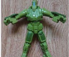 Green Cyclone Spinning Robot Drone