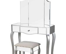 mirrored dressing table