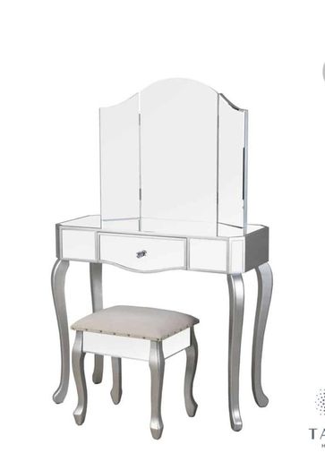 mirrored dressing table