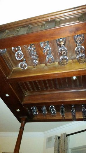 Solid wood Bar.
