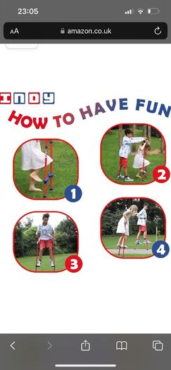 Kids stilts