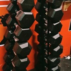 Dumbell set and stand -24 x Dumbells