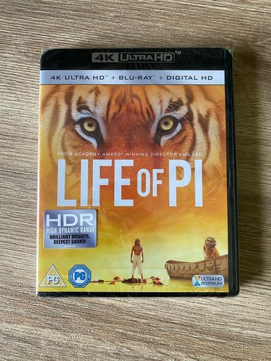 Life of Pi 4K UHD Blu-Ray