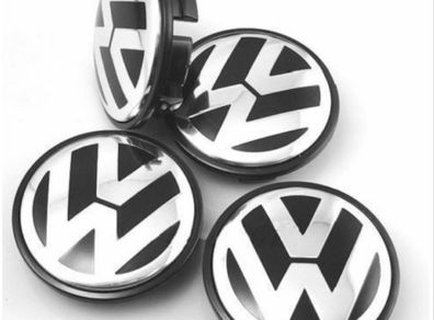 4 X 76MM Wheel Center Alloy Hub Cap Badge 7L6601149 FOR VW 06-10 Touareg and others