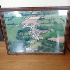Framed Aerial Photograph of Ballyhooley Village Co. Cork for Sale