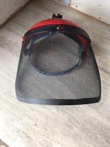 Protective Face Shield for chainsaw users