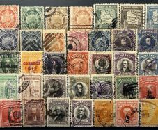 Bolivia 19th century antique stamps lot