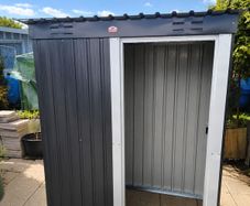 Metal shed