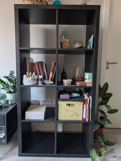 IKEA Kallax shelving unit - Black-brown