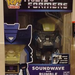 Funko Pop Culture! Bitty Bot Soundwave with Rumble