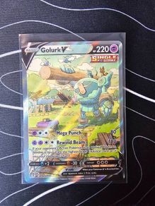 Golurk V - Alt Art - Pokemon Evolving Skies