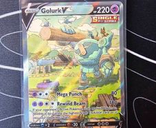 Golurk V - Alt Art - Pokemon Evolving Skies