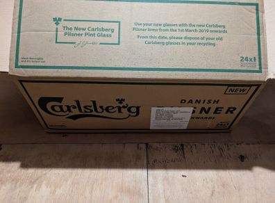 Carlsberg pints