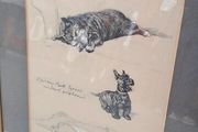 2 Dog Prints Louis Wain