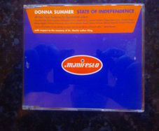 Donna Summer- State Of Independence Maxi Single Cd All Star Choir Lionel Richie Michael Jackson Stevie Wonder Quincy Jones