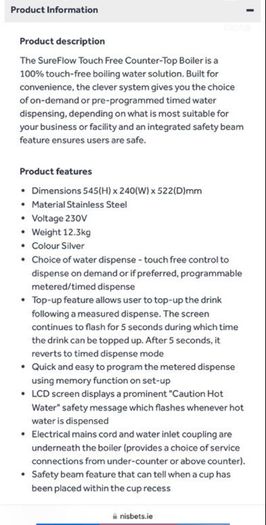 Water boiler