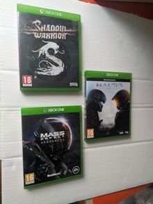 Xbox games x 3