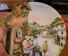 Royal Doulton The Lacemaker Collector Plate