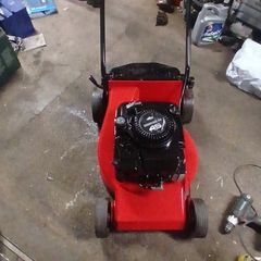 petrol lawnmower