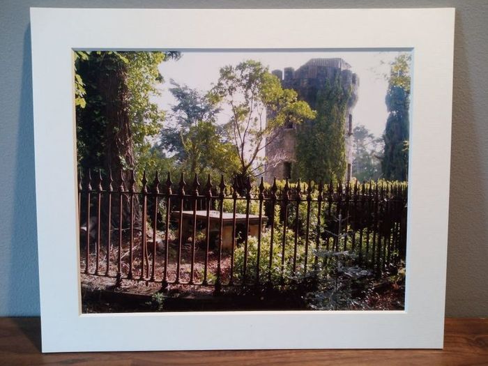 Mounted Original Photography - Powerscourt Cemetery, Wicklow