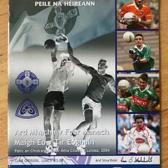 2004 Fermanagh v Armagh & Mayo v Tyrone - GAA All-Ireland Senior Football Championship Quarter Final Programme