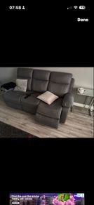 3 and 2 electric sofa
