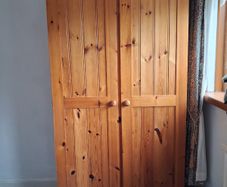 Pine wardrobe