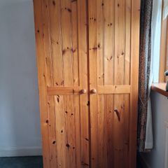 Pine wardrobe