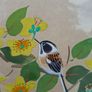 Vintage East Asian Silk Hand painting Image 5