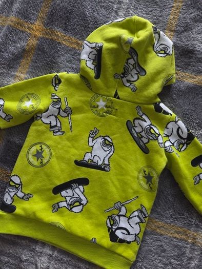 18m, Neon Yeti Graphic Converse Hoddie