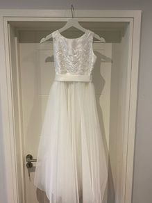 Ivory Communion Dress