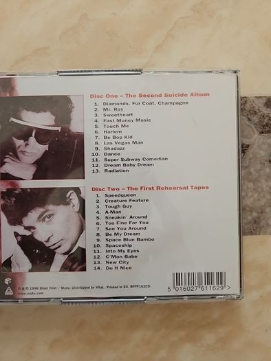 Suicide 2CD  - The Second Album + The First Rehearsal Tapes