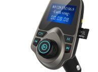 main image for ad Wireless Bluetooth FM Transmitter Modulator Car Kit MP3 Player Dual USB Charger
