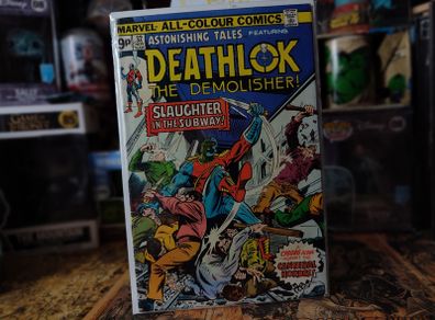 Astonishing Tales ! Featuring Deathlok ! Issue #32 ! Bronze Age Comic from 1975 ! by Marvel !