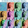 10 inch RGB Ring Light with 59'' Extendable Tripod Stand & Phone Holder 21 colours Image 3