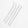 Reusable Metal Straws Stainless Steel Bent 8.5cm 5 in Pack Image 2